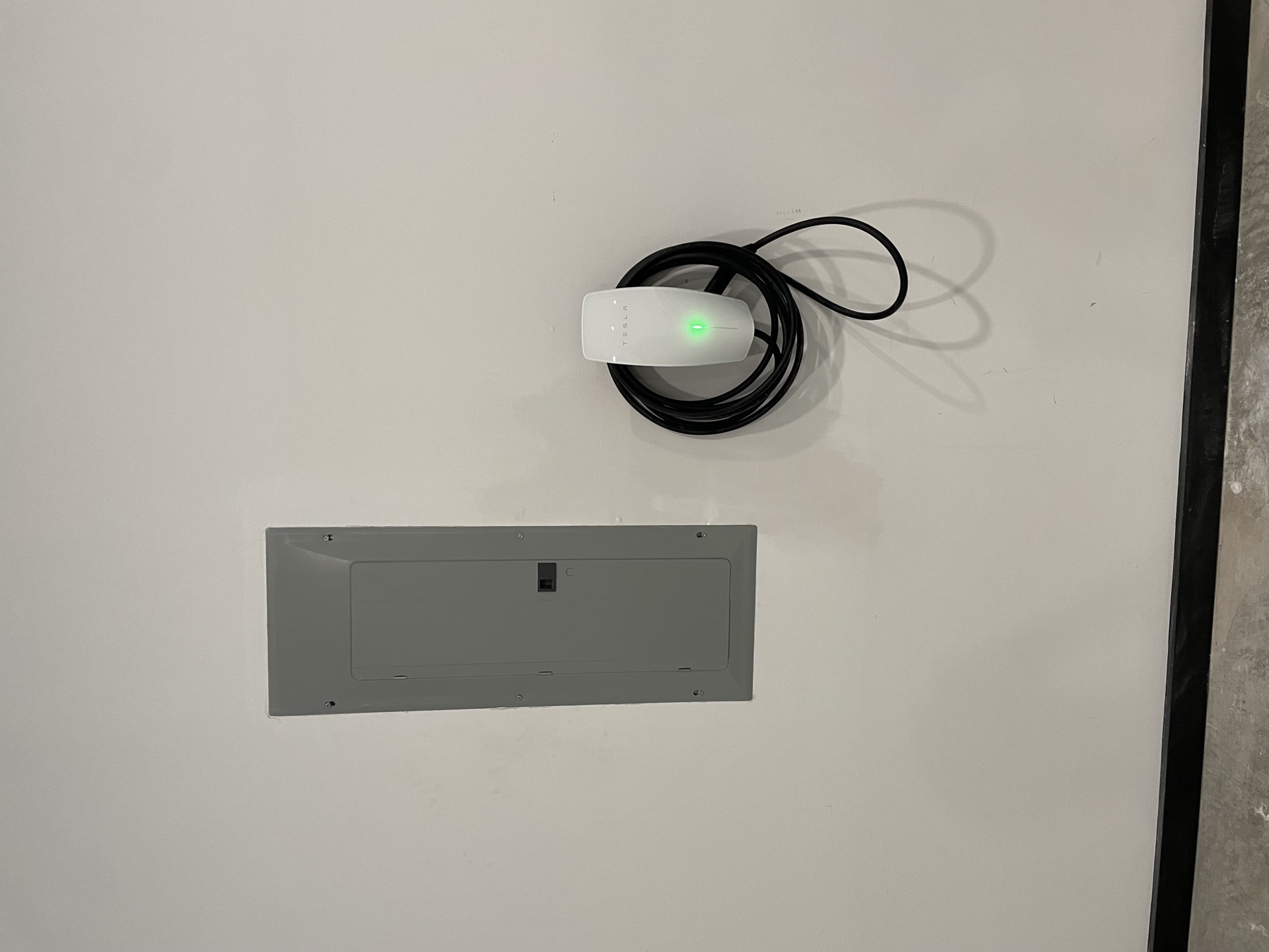 Tesla Wall Connector install